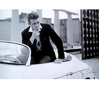 James Dean - im Porsche | Poster US Import [59 x 84 cm]