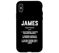 James Definition Funny Talented Great Cosplay James Jimmy Coque pour iPhone X/XS