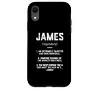 James Definition Funny Talented Great Cosplay James Jimmy Coque pour iPhone XR