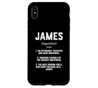 James Definition Funny Talented Great Cosplay James Jimmy Coque pour iPhone XS Max