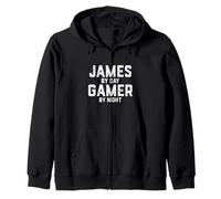 James Gamer Costume d'halloween Jim pour Homme nommé James Sweat à Capuche