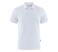 James Harvest Neptune Modern Polo, White, M Homme