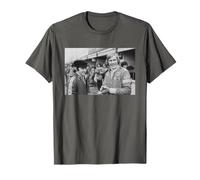 James Hunt Jackie Stewart au Brands Hatch Motor Racing 1976 T-Shirt