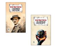 James Joyce + Aldous Huxley Great Short Stories | Best Life | Feel Good | Learning | Growth | Short Stories (Set Of 2 Books)
