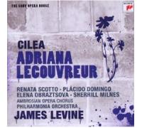 JAMES LEVINE - ADRIANA LECOUVREUR-SONY OPERA HOUSE 2 CD 29 TRACKS OPERA NEUF
