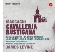 JAMES LEVINE - CAVALLERIA RUSTICANA-SONY OPERA HOUSE CD 21 TRACKS OPERA NEUF