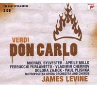 JAMES LEVINE/METROPOLITAN OPERA ORCHESTRA - DON CARLO-SONY OPERA HOUSE 3 CD NEUF