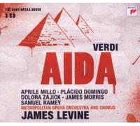JAMES LEVINE/METROPOLITAN OPERA ORCHESTRA -VERDI-AIDA-SONY OPERA HOUSE 3 CD NEUF