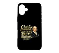 James Madison Charity Legislative Duty Citation Coque pour iPhone 16 Plus