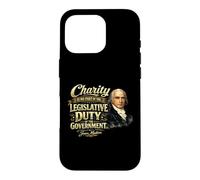 James Madison Charity Legislative Duty Citation Coque pour iPhone 16 Pro