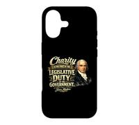 James Madison Charity Legislative Duty Citation Coque pour iPhone 17