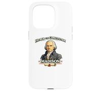 James Madison Père de la Constitution Père fondateur Coque pour iPhone 15 Pro
