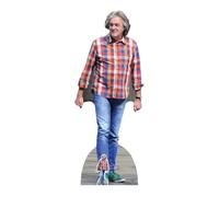 James May LifeSize Cardboardcut extérieur avec Gratuit Mini Cut, Carton, Multicolore, 182 x 72 x 182 cm