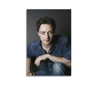James McAvoy1 - Poster élégant - Décoration murale vintage - Impression sur toile pour salon, chambre à coucher - 50 x 75 cm - Sans cadre