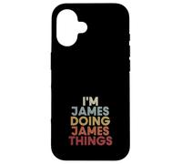 James Name James Personalized Name First Given Coque pour iPhone 16