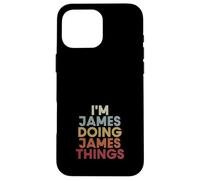 James Name James Personalized Name First Given Coque pour iPhone 16 Pro Max