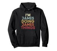 James Name James Personalized Name First Given Sweat à Capuche