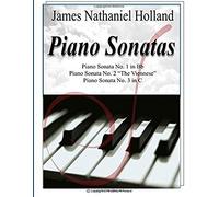 James Nathaniel Holland Piano Sonatas: New Sonatas For Solo Piano Nos. 1 2 And 3