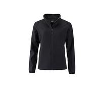 JAMES & NICHOLSON Femme Veste Softshell (XL, Noir/Noir)