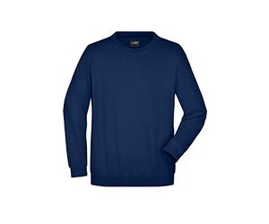 James & Nicholson Garçons Sweat Sweat Rond Sweat Heavy Junior - Homme, Marine, 5XL