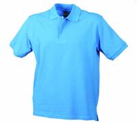 James & Nicholson Polo Classic, Bleu (Aqua), (Taille Fabricant: Small) Homme