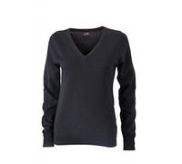 JAMES & NICHOLSON Pull Classique en Coton (XL, Noir)