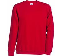 James+Nicholson Sweatshirt épais unisexe JN 040 5XL Rouge - rouge