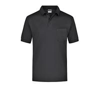 James & Nicholson - T-shirt pour homme résistant et facile d'entretien. - Noir - Large