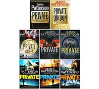 James Patterson Private Series 1-8 Books Collection Set(Private, Private London, Private Games, Private: No. 1 Suspect, Private Berlin, Private Down Under, Private L. A. & Private India)