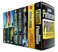 James Patterson Private Series Books 1 - 8 Collection Set (Private, Private London, Private : No. 1 Suspect, Private Berlin, Private Down Under, Private L.A. & Private India)