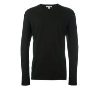 James Perse - T-shirt Col Rond en Coton Pima - Homme - Tops - Noir - Taille: S