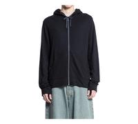 James Perse - Vintage Terry Zip Sweat à capuche Noir - Homme - Sweatshirts et sweats à capuche - Noir - Taille: S