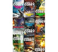 James S A Corey Expanse Series 9 Hardcover Collection Set (Leviathan Wakes, War, Abaddon's Gate, Cibola Burn, Nemesis Games, Babylon's Ashes, Persepolis Rising, Tiamats Wrath, Leviathan Falls)
