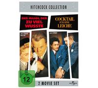 DER MANN, DER ZUVIEL WUSSTE/COCKTAIL FÜR EINE LEICHE 2 DVD NEUF JAMES STEWART