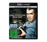 James Stewart,Grace Kelly,Raymond Burr - Das Fenster zum Hof 4K, 1 UHD-Blu-ray + 1 Blu-ray (Replenishment)