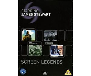 James Stewart - Screen Legends Boxset [Harvey, Rear Window, It's a Wonderful Life & Mr. Smith Goes to Washington]