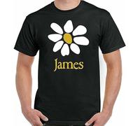 James T-Shirt Mens Band 80's 90's Alternative Rock Music Top Sit Down Laid Black Size 3XL