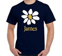 James T-Shirt Mens Band 80's 90's Alternative Rock Music Top Sit Down Laid Manches Courtes(X-Large)