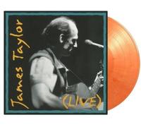James Taylor - Live - Limited Gatefold 180-Gram Orange Marble Colored Vinyl [Vinyl Lp] Colored Vinyl, Gatefold Lp Jacket, Ltd Ed, 180 Gram, Orange, Holland - Import