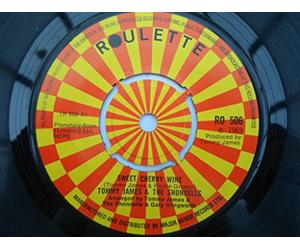 James, Tommy - James, Tommy Sweet Cherry Wine 7" Roulette RO568 EX 1969