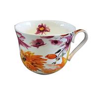 Jameson & Tailor Tasse en porcelaine végétalienne brillante, 480 ml, prairie d'été