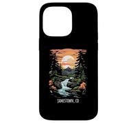 Jamestown Colorado USA Scenic Mountain Style rétro Coucher de Soleil Coque pour iPhone 14 Pro Max