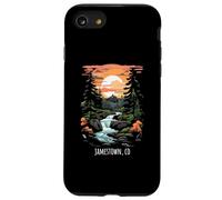 Jamestown Colorado USA Scenic Mountain Style rétro Coucher de Soleil Coque pour iPhone SE (2020) / 7/8
