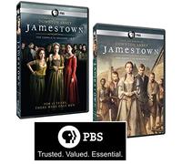 Jamestown: Complete Set of Seasons 1, 2 & 3 PLUS Bonus PBS Sticker