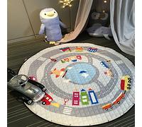 JameStyle26 Tapis de jeu pour enfant - Sac de rangement - Tapis de jeu - Tapis pour chambre d'enfant (voiture)