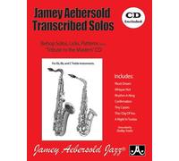 Jamey Aebersold Transcribed Solos: Bebop Solos, Licks, Patterns, Book & Cd