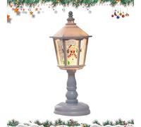 jamgeery Décoration De Boule À Neige De Noël - Ornements Hexagonaux,Décoration De Boule À Neige Lumineuse pour Noël,pour La Chambre d'enfant sous Le Sapin Le Salon La Chambre Amis Adolescents Adultes