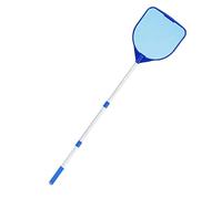 jamgeery Épuisettes de Surfaces pour Piscine, Epuisette Piscine Fond avec Manche Télescopique Filet De Piscines Écumeur De Feuilles Kit de Piscines Nettoyage pour Spas, Fontaine, Étang