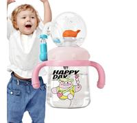 jamgeery Gourde Avec Baleine Qui Gicle | Tasse À Goulot 300ml Bébé,Gobelet Anti-Fuite Garçons Filles | Garderie Maison Extérieur Filles