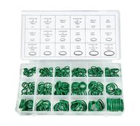 jamgeery Kit de Joint Torique AC - Kit de Service AC en Caoutchouc 270 Pièces,Joint De Compresseur Pour Climatisation Automobile Système D'Alimentation Moteur Onduleur Collecteur Et Vide